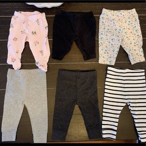 Newborn Baby Girl Pants